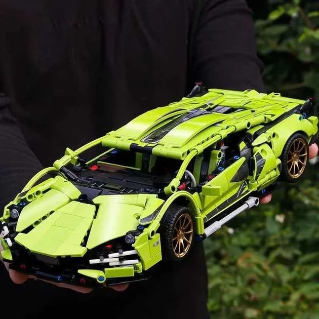 Конструктор Lamborghini Sian FKP 37 1280 деталей | Масштаб 1:14 - Фото 5 Конструктор Lamborghini Sian FKP 37 1280 деталей | Масштаб 1:14 - изображение 5