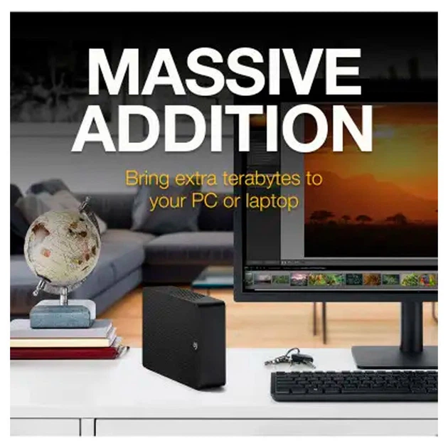 HDD-накопитель Seagate Expansion Desktop, 4 Тб., Черный - 368621 - изображение 3
