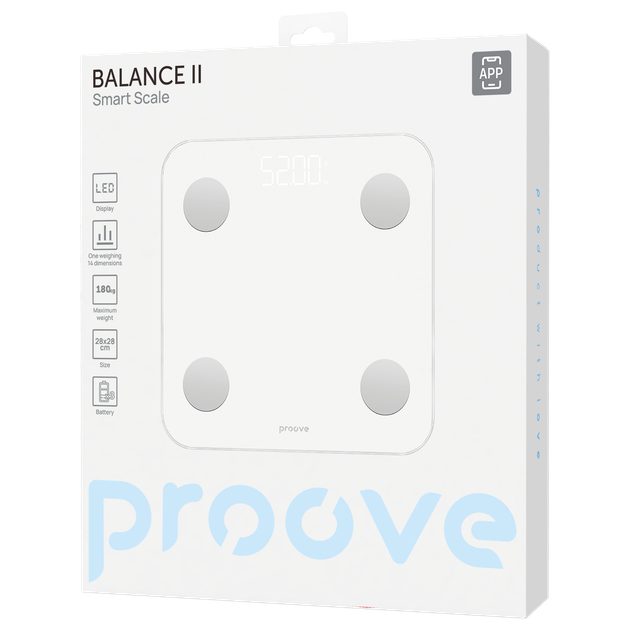 Смарт-весы Proove Balance II white (679200003) - изображение 9