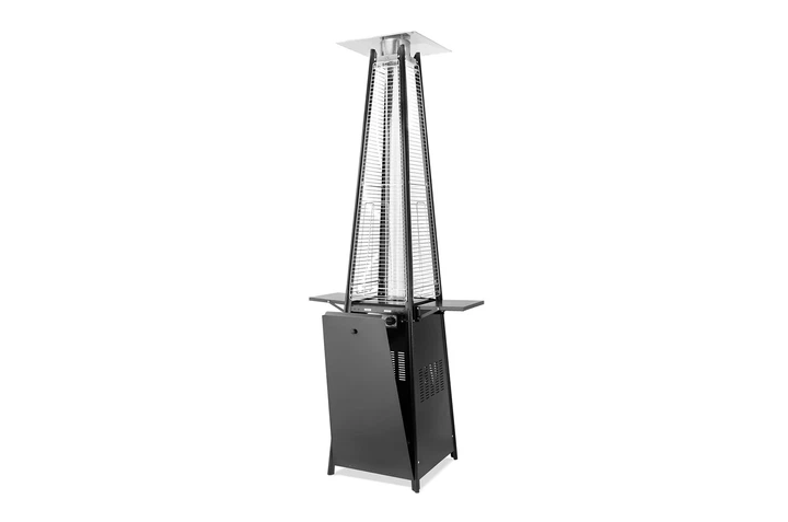 Газовый обогреватель Pyramid Black GRILLI 777415 13 кВт нержавеющая сталь 227х52х52 см черный - изображение 5