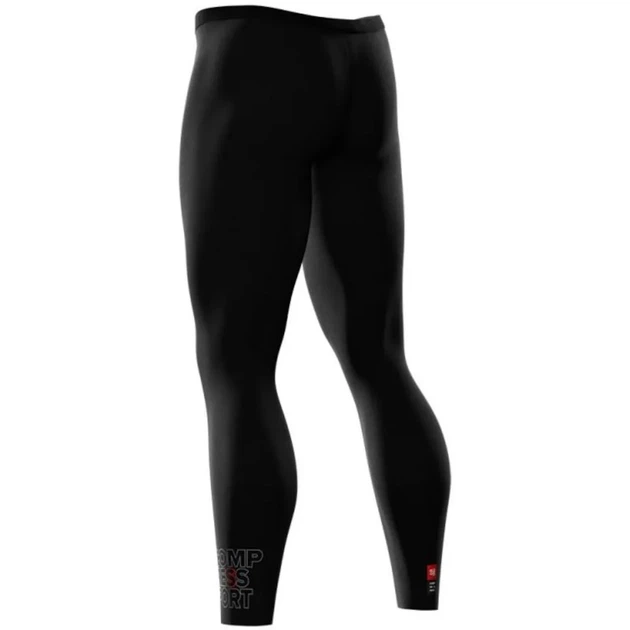 Тайтсі Compressport Running Under Control Full Tights Black M (100052250) - зображення 2