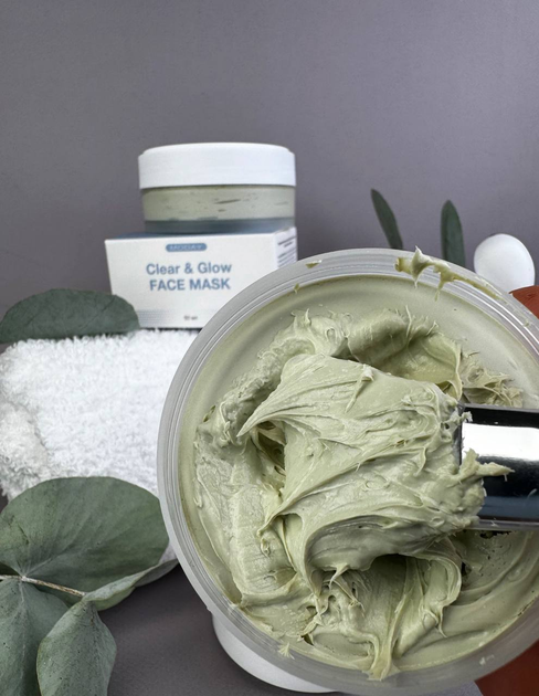 Восстанавливающая маска-антистресс для лица MODAY Clear & Glow FACE MASK 50 мл - Фото 2 Восстанавливающая маска-антистресс для лица MODAY Clear & Glow FACE MASK 50 мл - изображение 2