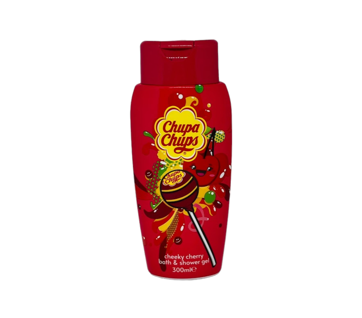 Гель для душа Chupa Chups с ароматом вишни 300 мл - Фото 1 Гель для душа Chupa Chups с ароматом вишни 300 мл - изображение 1