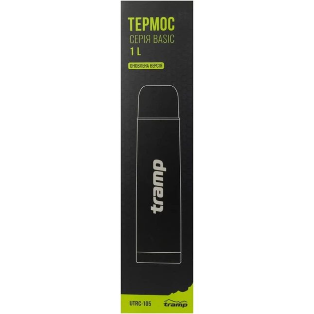 Термос TRAMP Basic 1 л UTRC-105, black - Фото 6 Термос TRAMP Basic 1 л UTRC-105, black - изображение 6