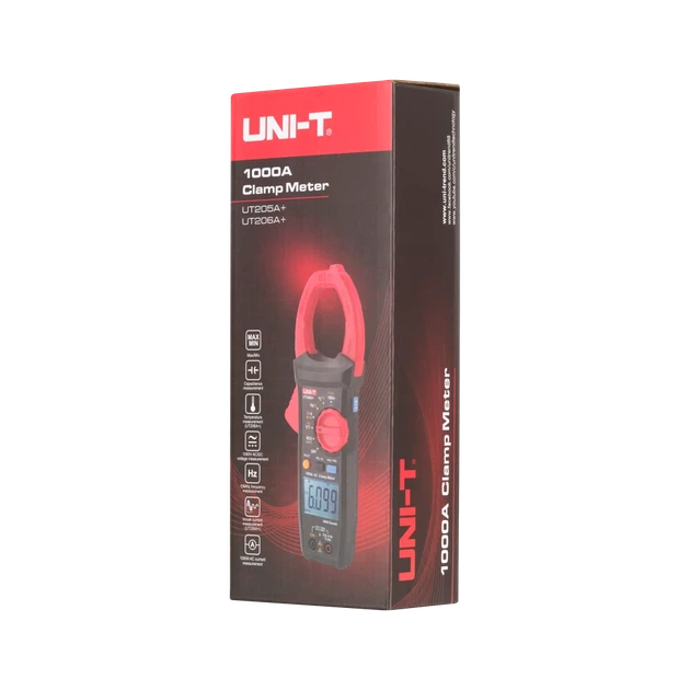 Клещи амперметровые UNI-T UT205A+ (MIE0458) - изображение 8