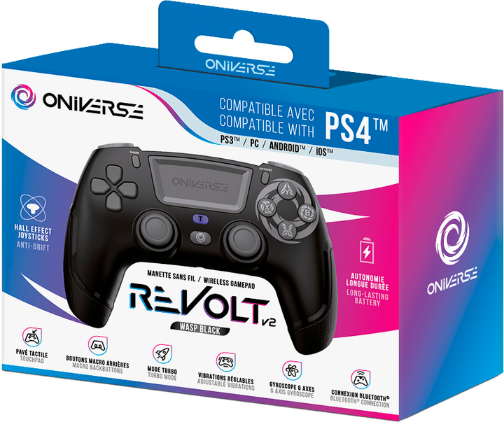 Геймпад Oniverse Revolt V2 Black (ONICTR1V2-PS4-BLK) - зображення 3