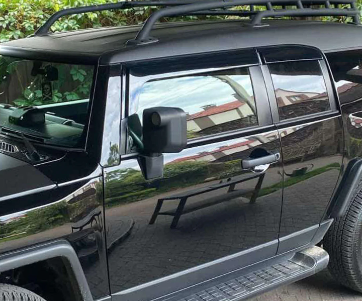 Вітровики на вікна Niken Luxury (4 шт) для Toyota FJ Cruiser 2006-2022 гг - зображення 5