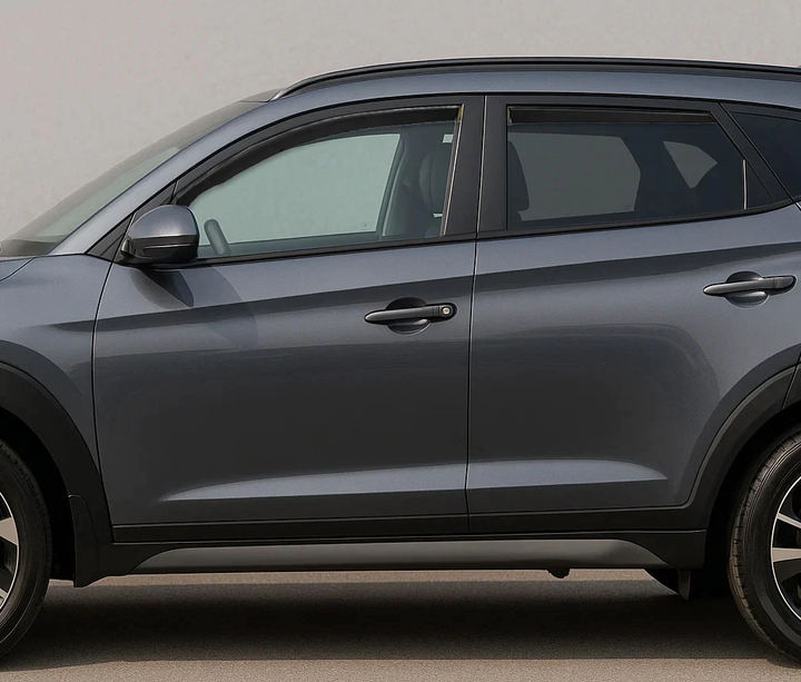 Ветровики на окна вставные Niken Luxury для Hyundai Tucson TL 2016-2021 гг - изображение 2