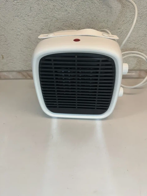 Керамічний обігрівач / Тепловентилятор керамічний 1200 w 2в1 - изображение 3
