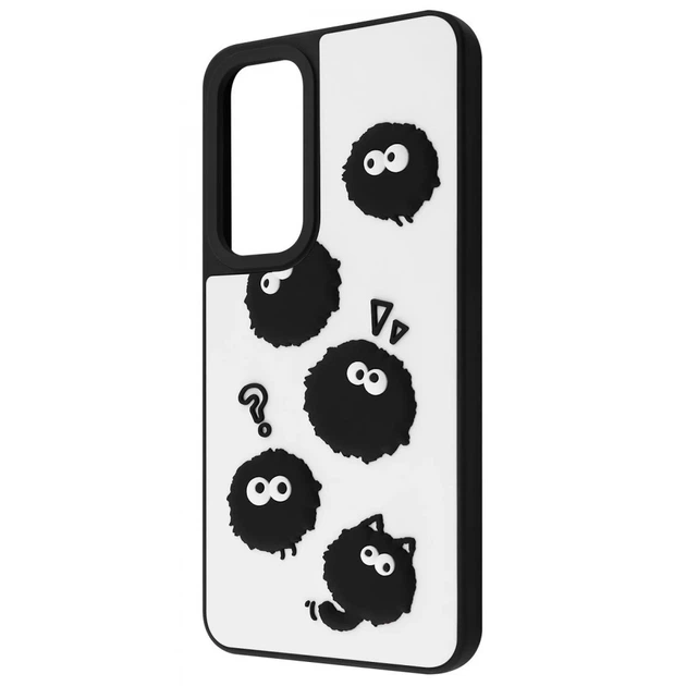 Чехол WAVE Doodle Case для Samsung Galaxy A55 Black Fluffy (63502-635020806) - Фото 1 Чехол WAVE Doodle Case для Samsung Galaxy A55 Black Fluffy (63502-635020806) - изображение 1