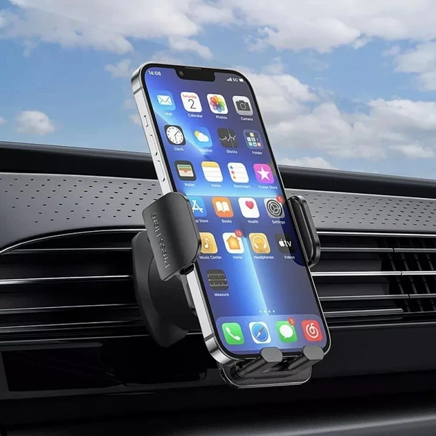 Автотримач Proove Crystal Clamp Plus Air Outlet Car Mount Black (CHCCP0000001) - Фото 3 Автотримач Proove Crystal Clamp Plus Air Outlet Car Mount Black (CHCCP0000001) - зображення 3