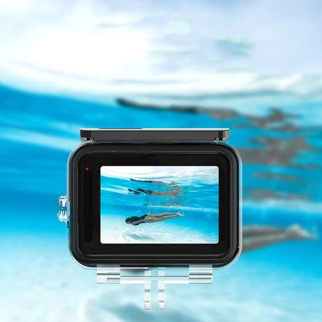 Водонепроницаемый чехол Tech-Protect Waterproof Case для GoPro Hero 11 | 10 | 9 Clear (0795787715109) - Фото 5 Водонепроницаемый чехол Tech-Protect Waterproof Case для GoPro Hero 11 | 10 | 9 Clear (0795787715109) - изображение 5