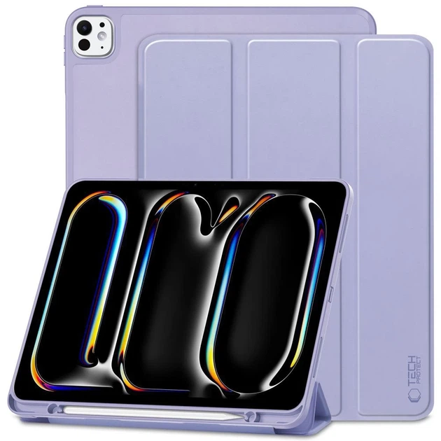 Чехол Tech-Protect SC Pen для iPad Pro 13 2024 7th Gen Violet (5906302308576) - Фото 1 Чехол Tech-Protect SC Pen для iPad Pro 13 2024 7th Gen Violet (5906302308576) - изображение 1