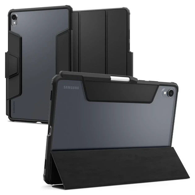 Чехол Spigen Ultra Hybrid "Pro" для Samsung Galaxy Tab S11 11.0 Black (ACS10212) - Фото 1 Чехол Spigen Ultra Hybrid "Pro" для Samsung Galaxy Tab S11 11.0 Black (ACS10212) - изображение 1