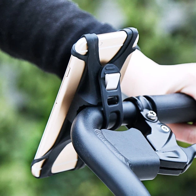 Тримач на кермо для смартфона Baseus Miracle Bicycle Vehicle Mounts Black (SUMIR-BY01) - зображення 10
