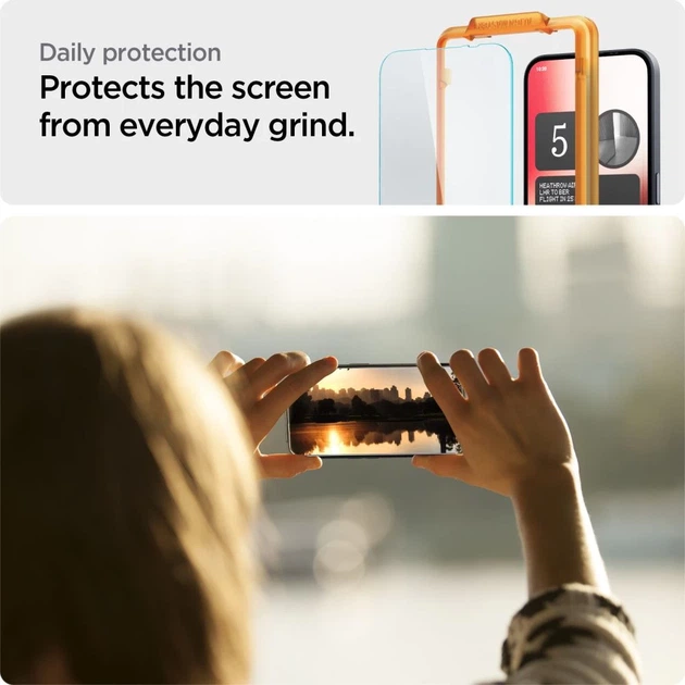 Защитное стекло Spigen Glas.TR AlignMaster для Nothing Phone 2a (2 pack) Clear (AGL07681) - Фото 9 Защитное стекло Spigen Glas.TR AlignMaster для Nothing Phone 2a (2 pack) Clear (AGL07681) - изображение 9