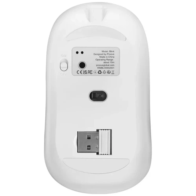 Беспроводная мышь Proove Blink White (WMBL00002002) - изображение 2