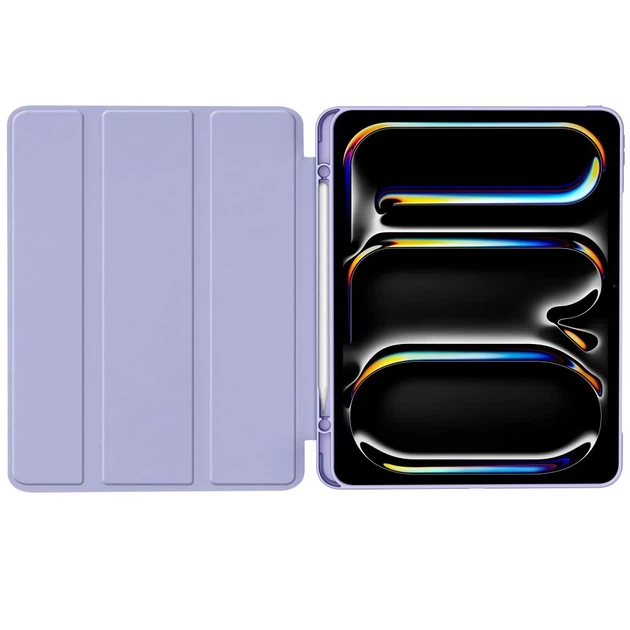 Чехол Tech-Protect SC Pen для iPad Pro 13 2024 7th Gen Violet (5906302308576) - Фото 6 Чехол Tech-Protect SC Pen для iPad Pro 13 2024 7th Gen Violet (5906302308576) - изображение 6