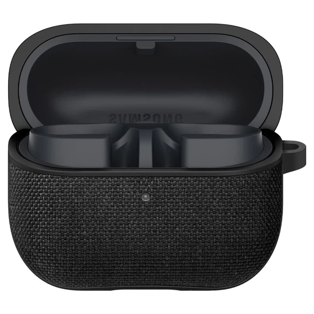 Чехол для наушников Spigen Urban Fit для Samsung Galaxy Buds 3 | 3 Pro Black (ACS08333) - Фото 2 Чехол для наушников Spigen Urban Fit для Samsung Galaxy Buds 3 | 3 Pro Black (ACS08333) - изображение 2