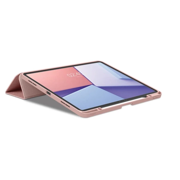 Чехол Spigen Urban Fit для iPad Air 13 7 | 6 (2025-2024) Rose Gold (ACS07673) - Фото 8 Чехол Spigen Urban Fit для iPad Air 13 7 | 6 (2025-2024) Rose Gold (ACS07673) - изображение 8