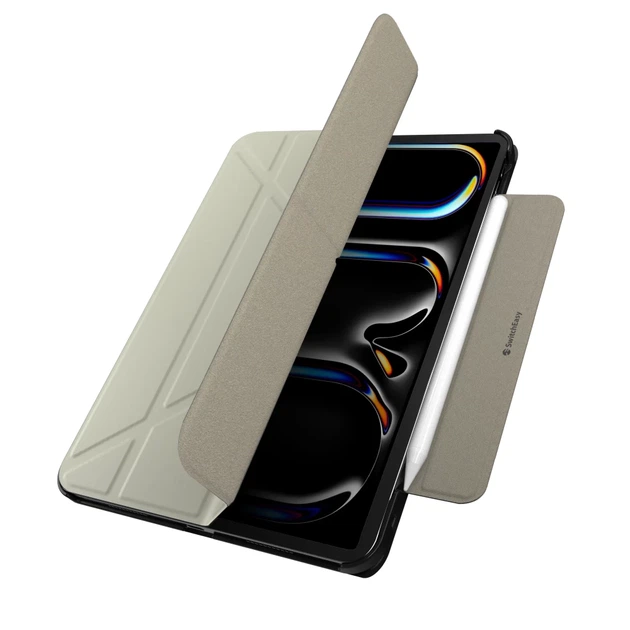 Чехол Switcheasy Origami для iPad Pro 11 2024 5th Gen Starlight (SPD241093SI24) - Фото 6 Чехол Switcheasy Origami для iPad Pro 11 2024 5th Gen Starlight (SPD241093SI24) - изображение 6