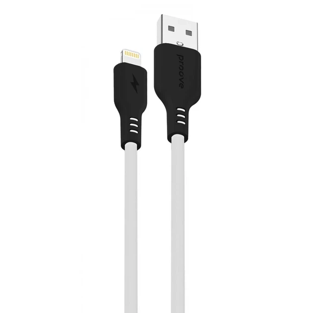 Кабель Proove Rebirth USB to Lightning 2.4A (1m) Black (CCRE60001102) - Фото 1 Кабель Proove Rebirth USB to Lightning 2.4A (1m) Black (CCRE60001102) - зображення 1
