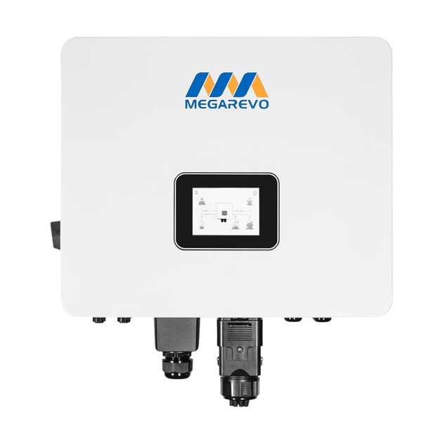 Гибридный однофазный инвертор для солнечных панелей 6kW Megarevo R6KL1DA-G2S 2 MPPT WiFi (42-00238) - Фото 2 Гибридный однофазный инвертор для солнечных панелей 6kW Megarevo R6KL1DA-G2S 2 MPPT WiFi (42-00238) - изображение 2