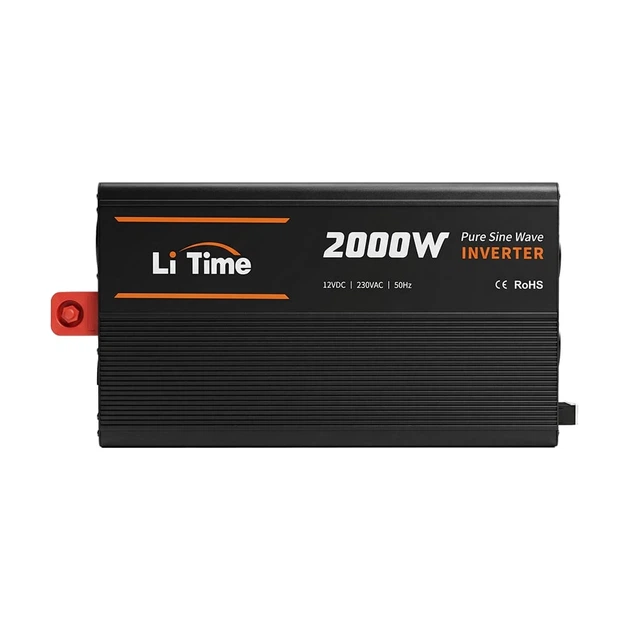 Автономный однофазный инвертор 2kW/12V LiTime L12V2KW-EN-Z (44-00527) - Фото 2 Автономный однофазный инвертор 2kW/12V LiTime L12V2KW-EN-Z (44-00527) - изображение 2