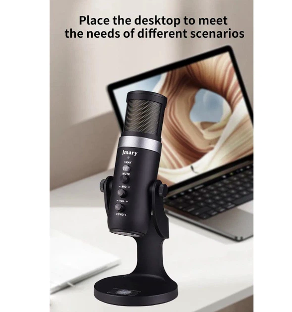 Микрофон Jmary MC-PW9 с USB подключением для студийной записи - изображение 9