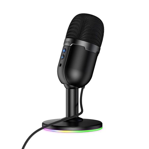 Микрофон Hoco L25 USB с высоким качеством звука для записи и общения - Фото 5 Микрофон Hoco L25 USB с высоким качеством звука для записи и общения - изображение 5