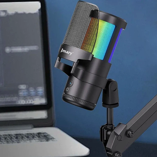 Микрофон Jmary MC-PW13 USB для студийной записи с высоким качеством звука - изображение 5
