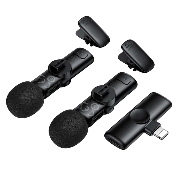 Беспроводной микрофон USB C для телефона Borofone BFK16A - изображение 7