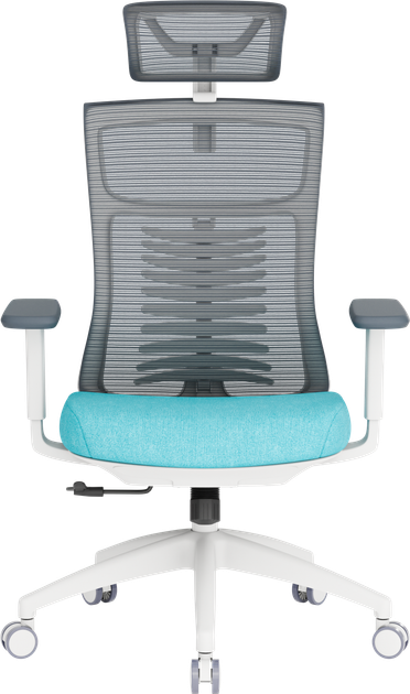 Крісло офісне OfficePro Balance OC550-W-DG-BL - Фото 2 Крісло офісне OfficePro Balance OC550-W-DG-BL - изображение 2