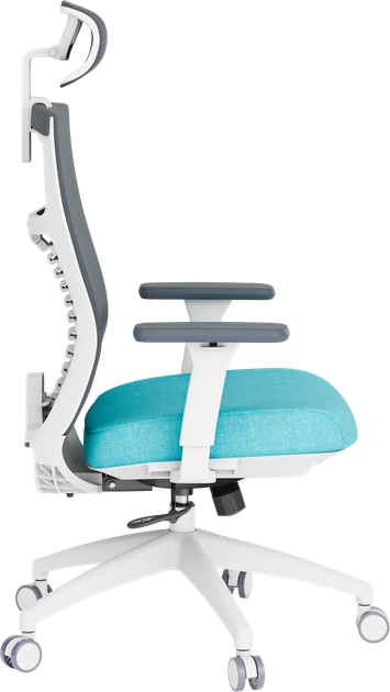 Крісло офісне OfficePro Balance OC550-W-DG-BL - Фото 4 Крісло офісне OfficePro Balance OC550-W-DG-BL - изображение 4