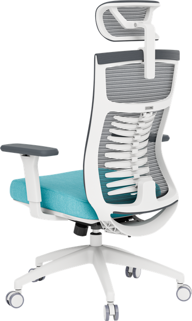 Крісло офісне OfficePro Balance OC550-W-DG-BL - Фото 8 Крісло офісне OfficePro Balance OC550-W-DG-BL - изображение 8