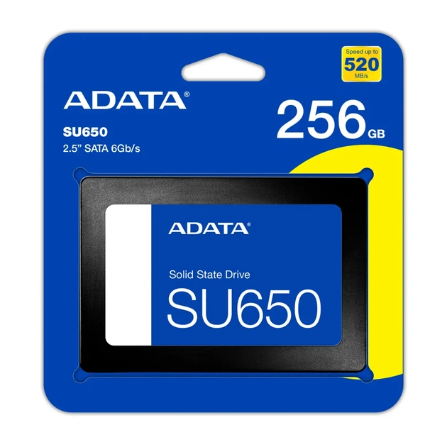 SSD ADATA 256GB 2.5' SU650 SATAIII 3D TLC (ASU650SS-256GT-R) - изображение 5