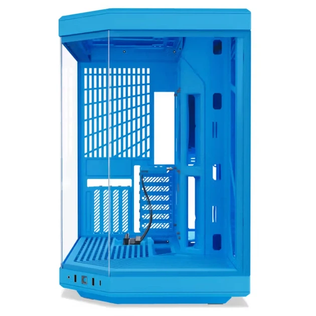 Корпус Hyte Y70 Blueberry MIilk, Mid-Tower / ATX, Micro-ATX и Mini-ITX PC Case with PCIE 4.0 cable includ (CS-HYTE-Y70-BM) - Фото 2 Корпус Hyte Y70 Blueberry MIilk, Mid-Tower / ATX, Micro-ATX и Mini-ITX PC Case with PCIE 4.0 cable includ (CS-HYTE-Y70-BM) - зображення 2