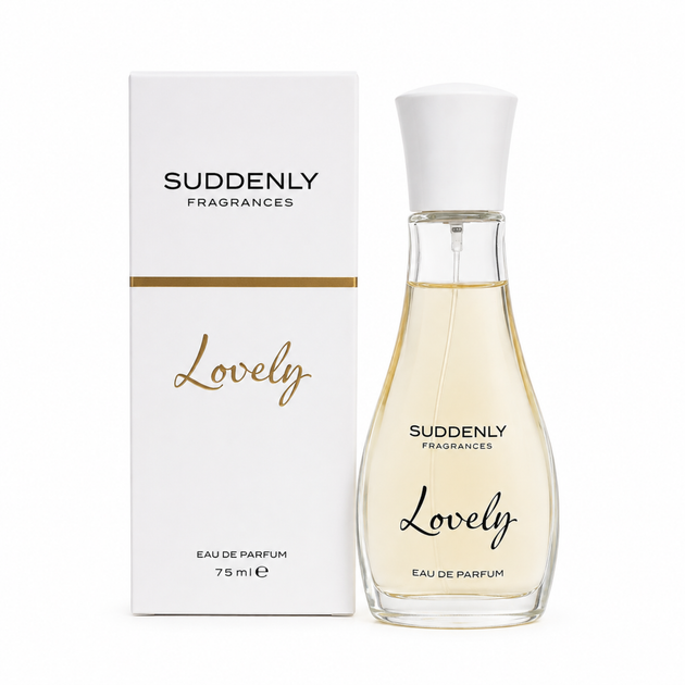 Парфумована вода для жінок Suddenly Fragrances Lovely 75 мл - Фото 1 Парфумована вода для жінок Suddenly Fragrances Lovely 75 мл - зображення 1