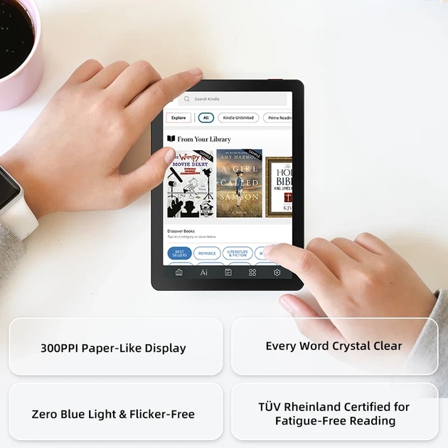 Електронна книга Bigme B6 Color, 6", E Ink Kaleido 3, Android 14, 2/32 ГБ, Wi-Fi, Bluetooth + Фірмовий чохол - Фото 3 Електронна книга Bigme B6 Color, 6", E Ink Kaleido 3, Android 14, 2/32 ГБ, Wi-Fi, Bluetooth + Фірмовий чохол - изображение 3