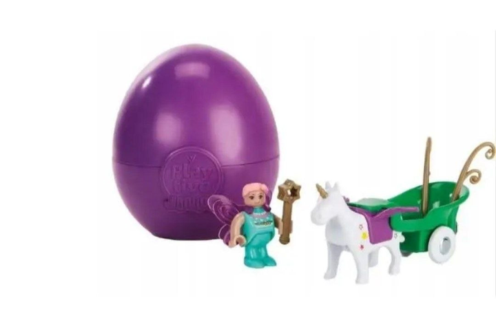Playtive Игровой набор-сюрприз «Единорог» с каретой и феей, 7 элементов - Фото 1 Playtive Игровой набор-сюрприз «Единорог» с каретой и феей, 7 элементов - изображение 1