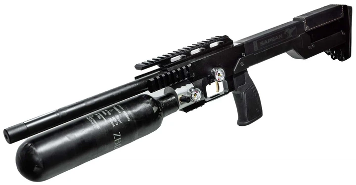 Винтовка ZBROIA PCP Sapsan TACtical MC 450/480 4.5мм (черный цвет) - изображение 2