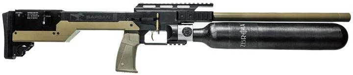Гвинтівка PCP ZBROIA SAPSAN TACT-MC 550/700 4.5 мм COYOTE - зображення 8