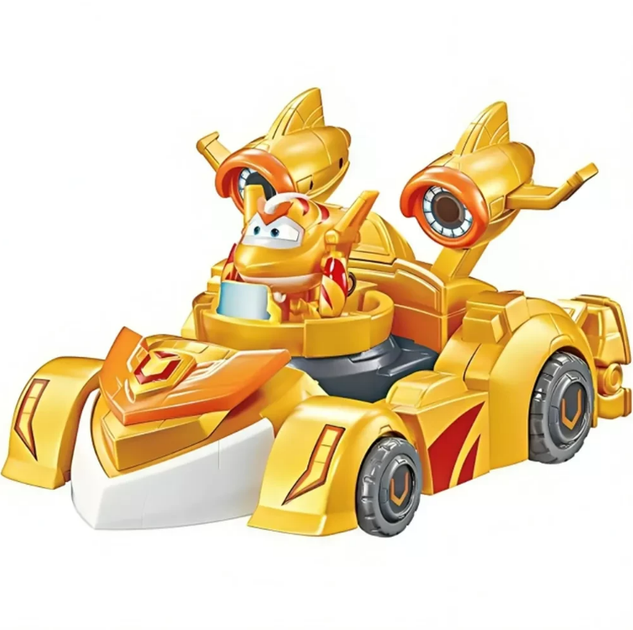 Игровой набор трансформер 2-in-1 Super Wings Super Robot Suit Golden Boy Супер Крылья Золотой мальчик - изображение 4