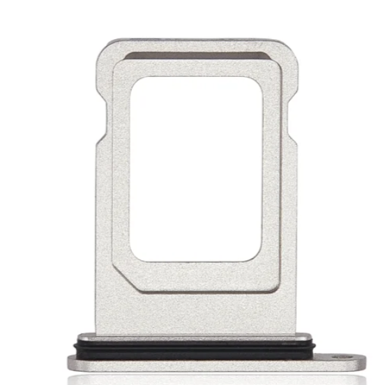 Держатель Sim-карты High Copy iPhone 14 /14 Plus на одну Sim-карту High Copy серебристый Starlight - Фото 1 Держатель Sim-карты High Copy iPhone 14 /14 Plus на одну Sim-карту High Copy серебристый Starlight - изображение 1