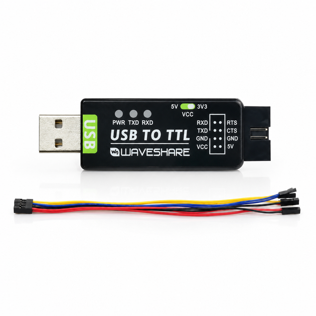 USB to TTL конвертер FT232RNL Waveshare 17939 45686 - Фото 6 USB to TTL конвертер FT232RNL Waveshare 17939 45686 - изображение 6