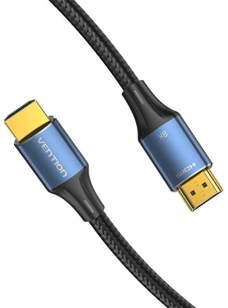 Кабель HDMI-HDMI Vention ALGLH, 2 м, HDMI 2.1, 8K 60Hz, 4K 165Hz - зображення 4