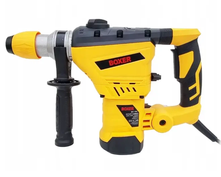 Электрический перфоратор BOXER BX-164 4000 уд/мин, с силой удара 6 Дж, 1000 об/мин скорость - изображение 10