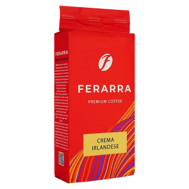 Кава мелена Ferarra Caffe Crema Irlandese 250 г - Фото 1 Кава мелена Ferarra Caffe Crema Irlandese 250 г - зображення 1