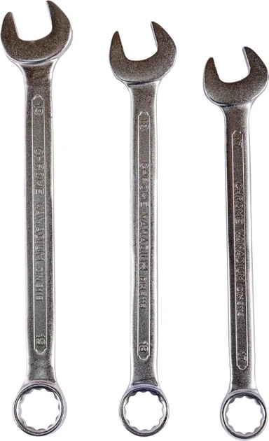 Набір інструментів MASTERTOOL PROFI ¼"&⅜"&½"&TORX 121 шт 4-13 мм 9-19 мм 20-32 мм Е8-Е20 CrV50BV30 протиударний кейс 78-5121 - зображення 12