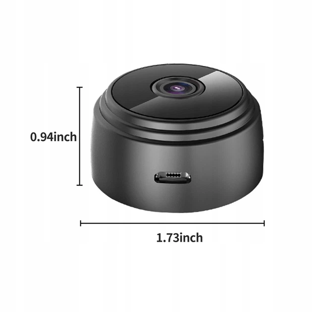 Видеокамера A9 Wi-Fi мини FullHD 1080P, ночная съемка до 10м, датчик движения - Фото 2 Видеокамера A9 Wi-Fi мини FullHD 1080P, ночная съемка до 10м, датчик движения - изображение 2